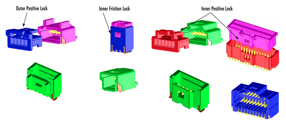 Mechanical Drawing - Molex Pico-Clasp Wire-to-Board Connectors
